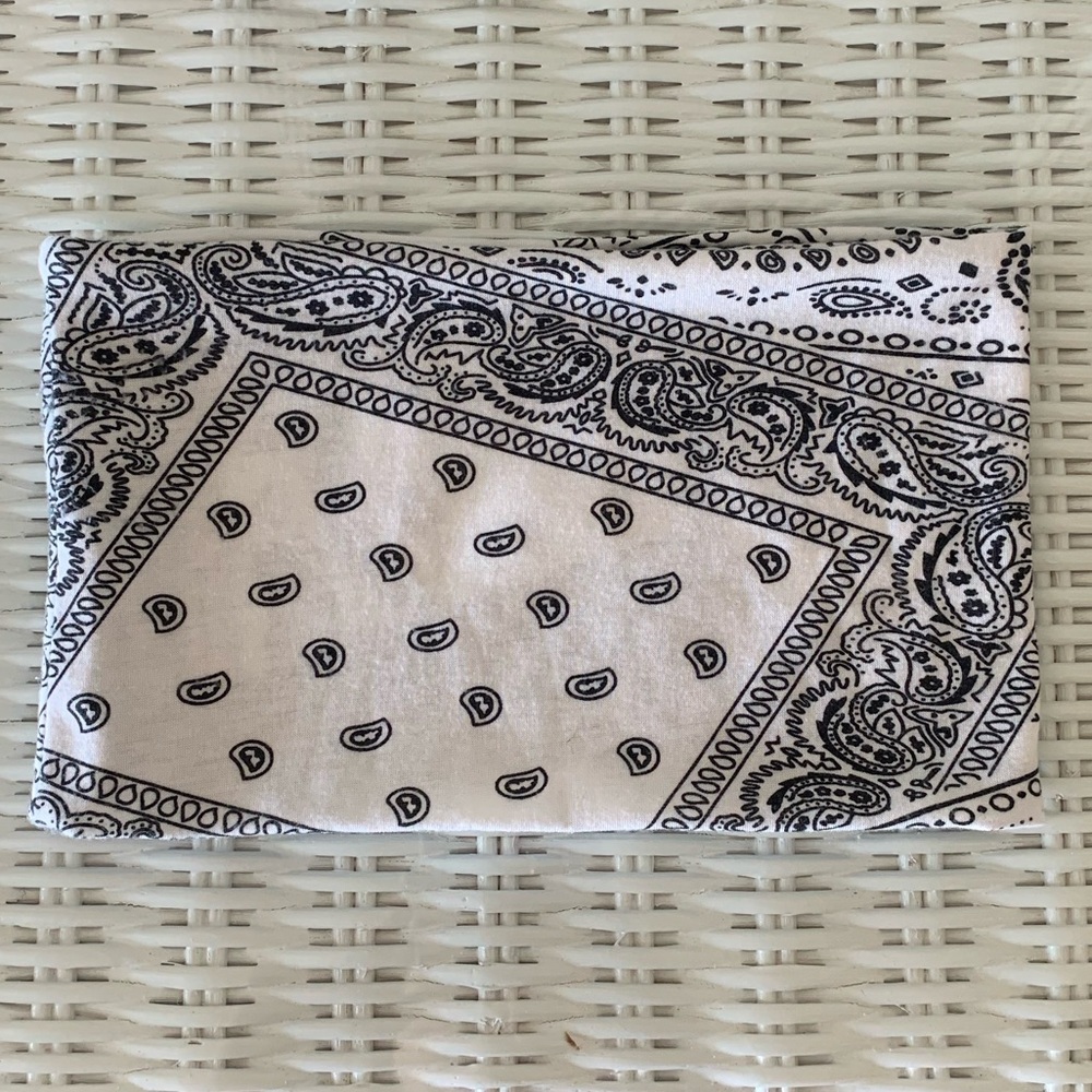 White Bandana Headband